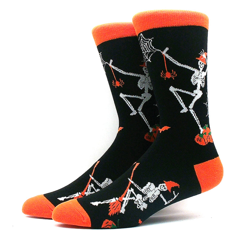 Halloween - Witch Skeleton Orange/Black