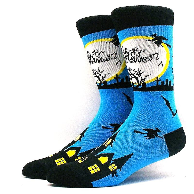 Halloween -  Haunted Night Blue/Black