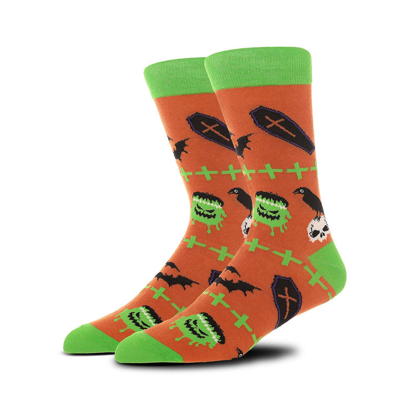 Halloween - Frankenstein Orange/Green