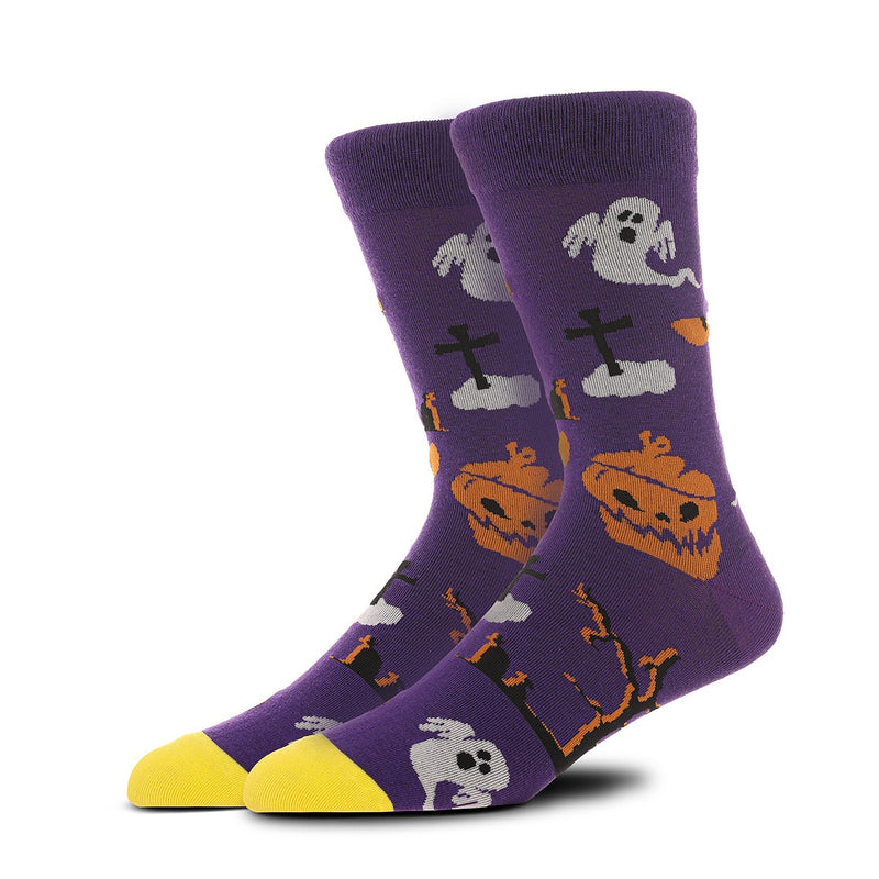 Halloween - Funky Jack-O Lantern Yellow/Purple