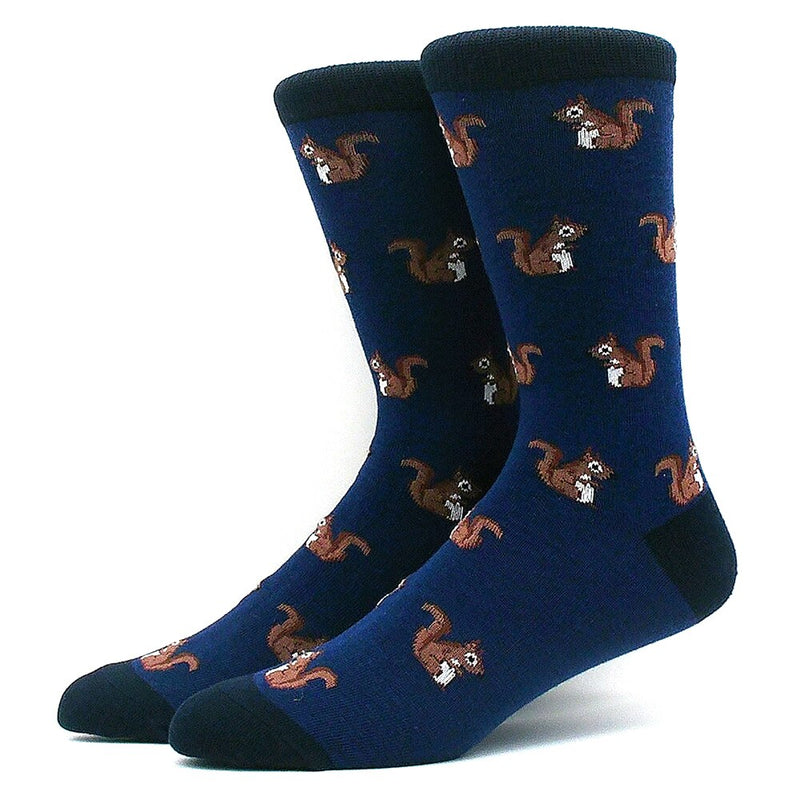 Squirrel Navy Blue