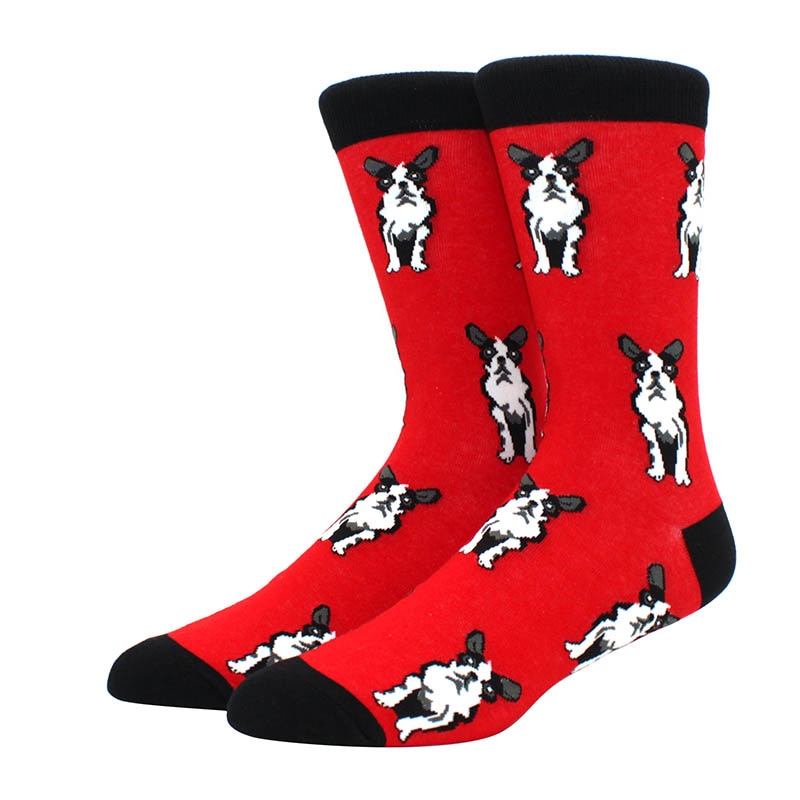 Pug tiled Black/Red